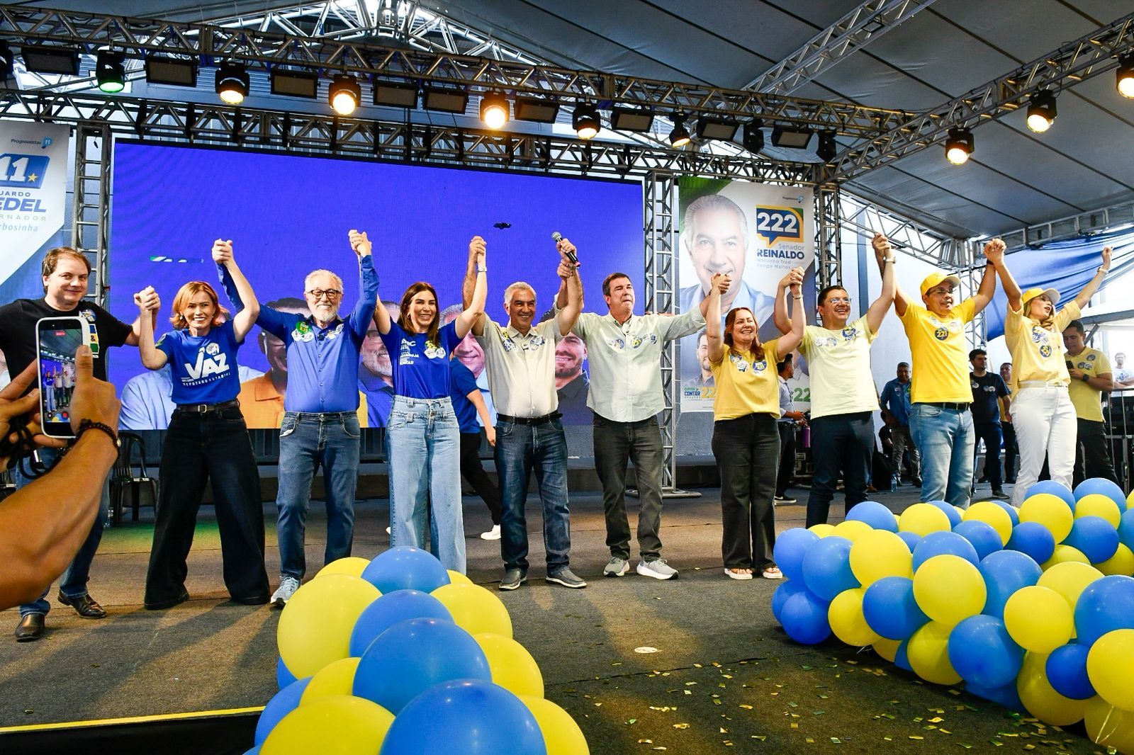 “Boa terra para quem trabalha”: lideranças evangélicas veem sintonia com Riedel e apoiam reeleição