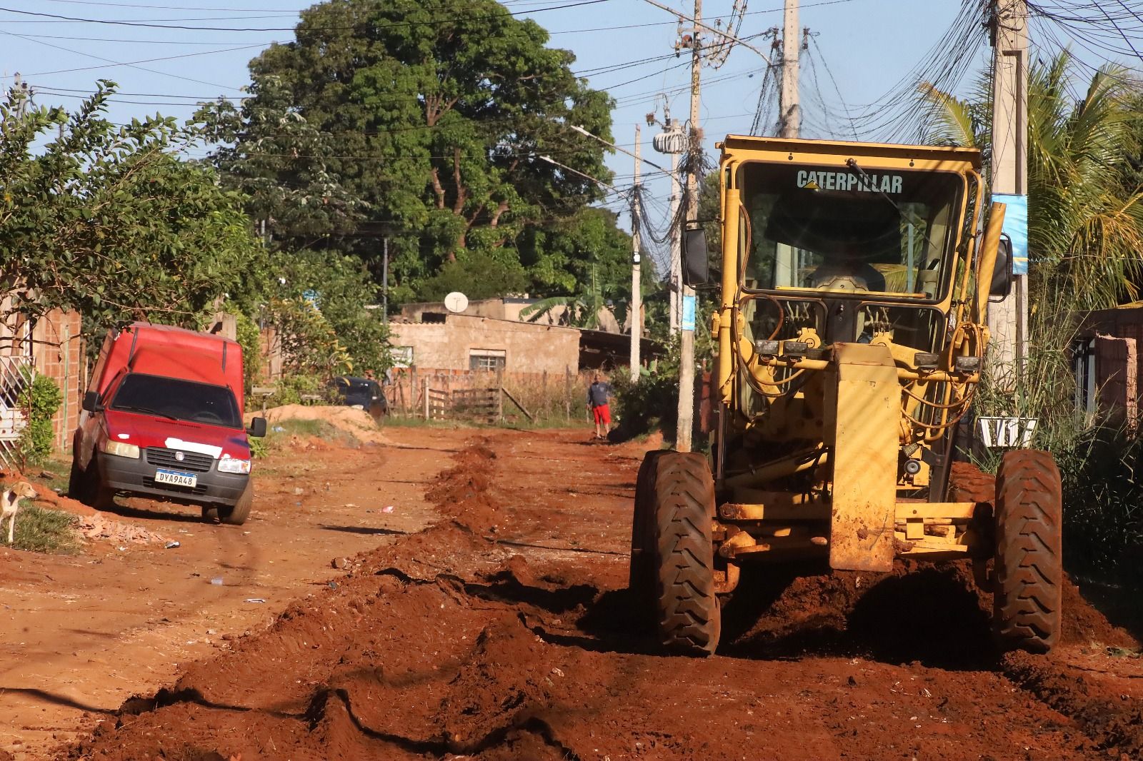 Asfalto, moradia e pertencimento: obras começam a mudar rotina de 463 famílias no Novo Samambaia